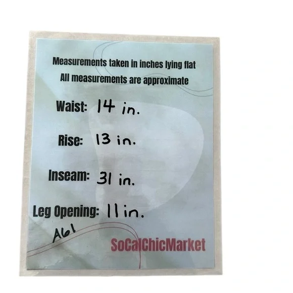 Like New Farm Rio Emerald Corduroy Pants Trousers Ribbed Oversized Wide Leg XS - Picture 7 of 7